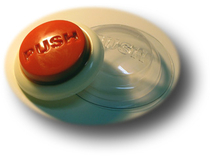 Пластиковая форма для мыла "Кнопка президента"